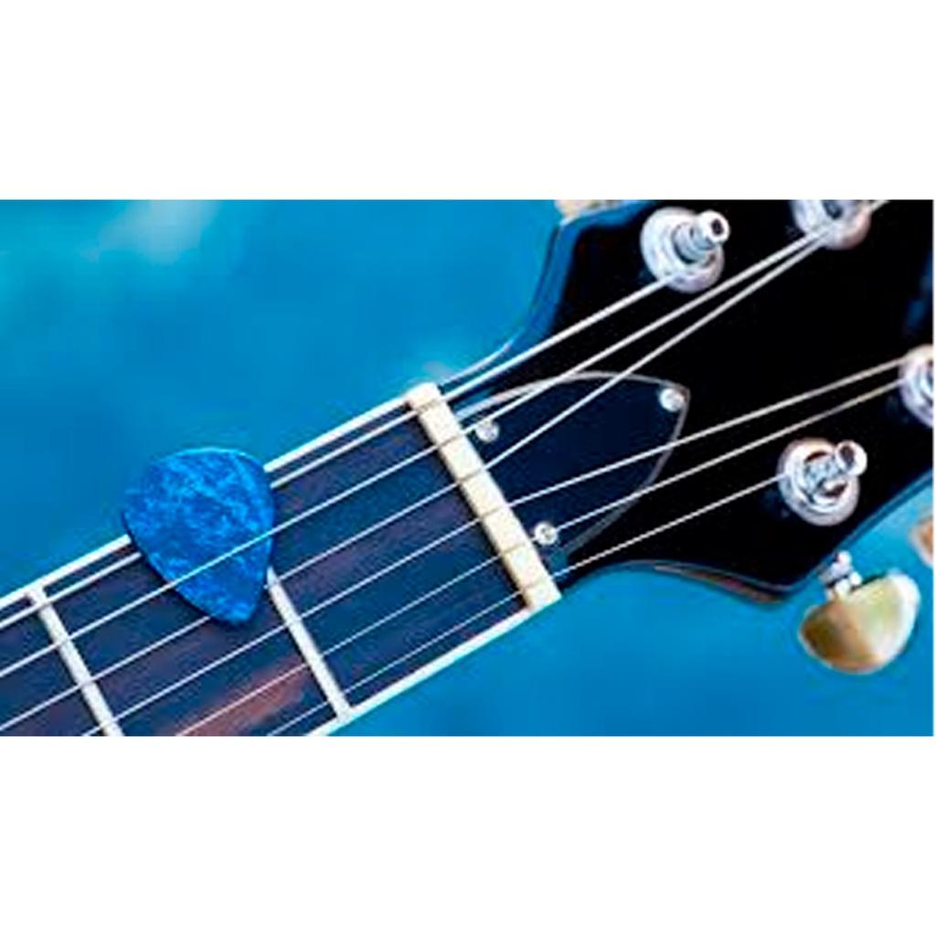 Palhetas Para Guitarra Violão Ukulele Viola Kit Com 10 Palhetas Fina