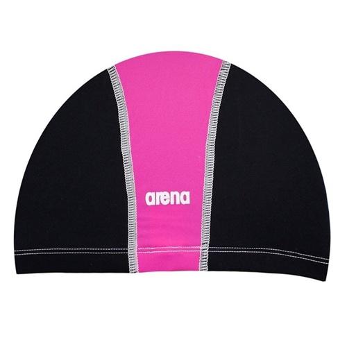 Touca De Natação Adulto Unix Arena Rosa Com Preto