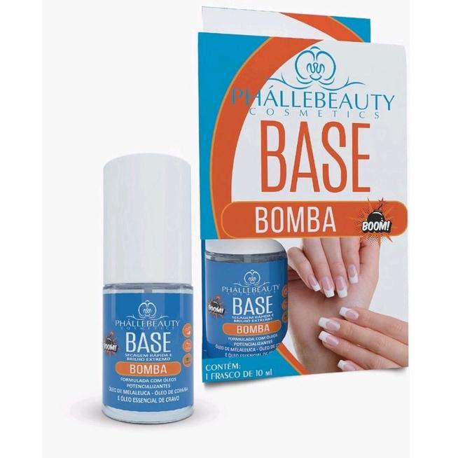 Kit Base Para Unhas Bomba + Crescimento + Fast Magic Phállebeauty
