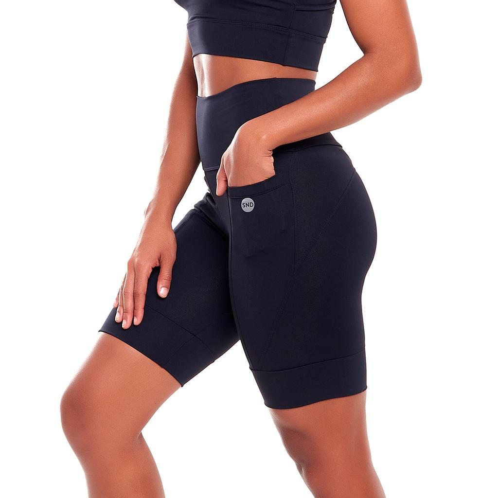 Bermuda Avant Para Corrida Compressão Com Bolso Snd Fitness