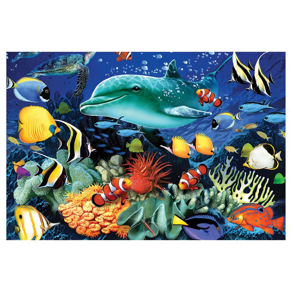 Puzzle 150 Peças Amigos Do Mar