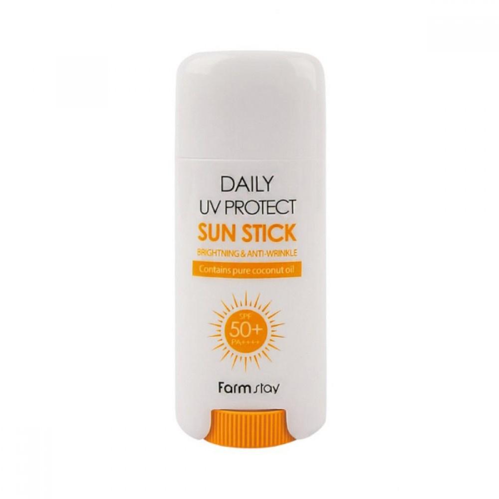 Farmstay Daily Uv Protect Sun Stick Sun Cream Sun Block Spf50+/pa++++ 16g