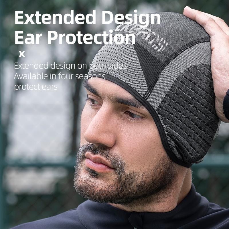 Rockbros Ciclismo Hat Outdoor Sports Balaclava Motocicleta Proteção Solar Tampas De Bicicleta À Prova De Vento Mtb Headwear