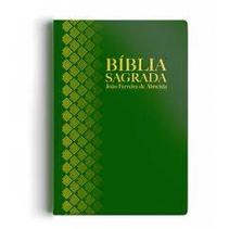 Bíblia Sagrada Slim Arc Letra Normal Capa Dura Semi-luxo Verde