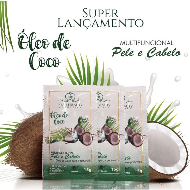 Óleo De Coco Multifuncional Pele E Cabelo Phállebeauty