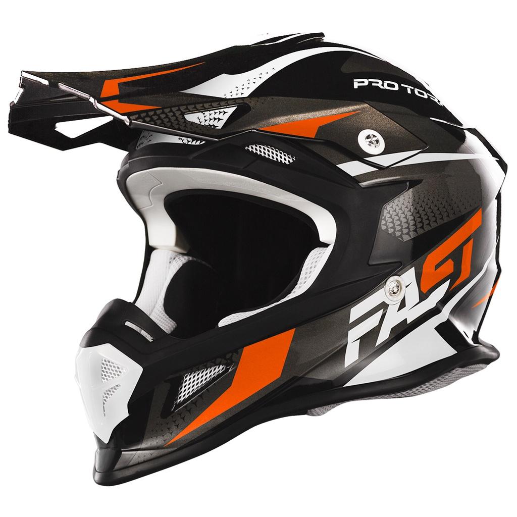 Capacete Motocross Trilha Enduro PRO Tork Fast Tech