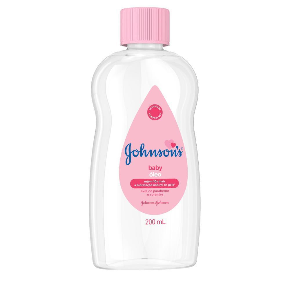 Kit Com 2 Óleos Johnson S Puro 200ml
