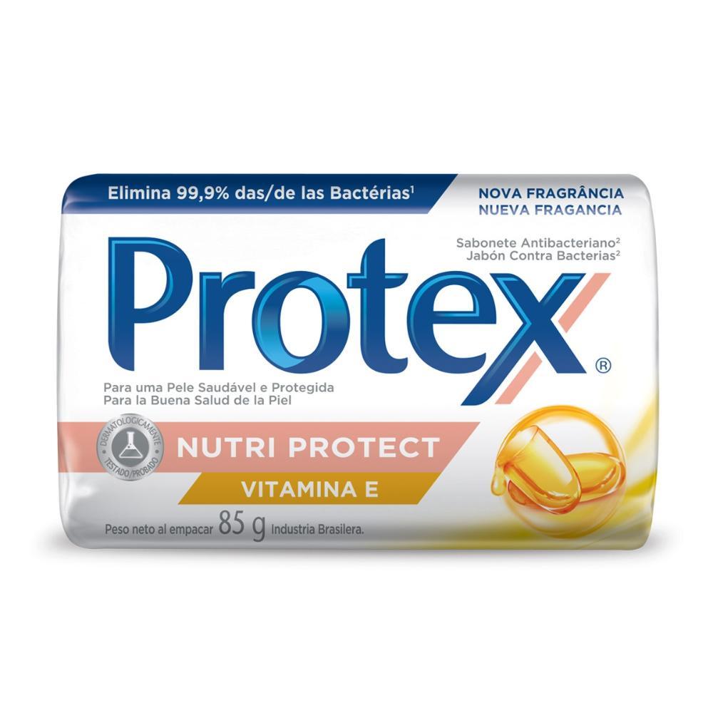 Kit Sabonete Em Barra Protex Nutri Protect Vitamina E 85g Com 6 Unidades