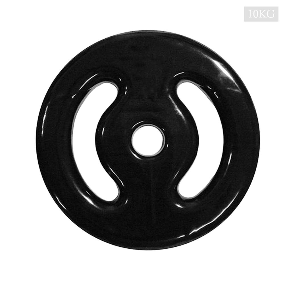 Anilha 10kg Emborrachada Pvc Furo Standard