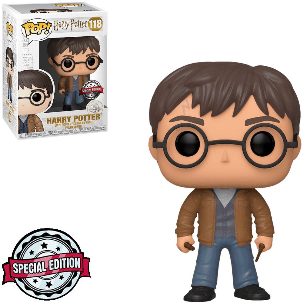 Funko Pop Harry Potter Exclusive - Harry Potter With Two Wands 118 Novo Original