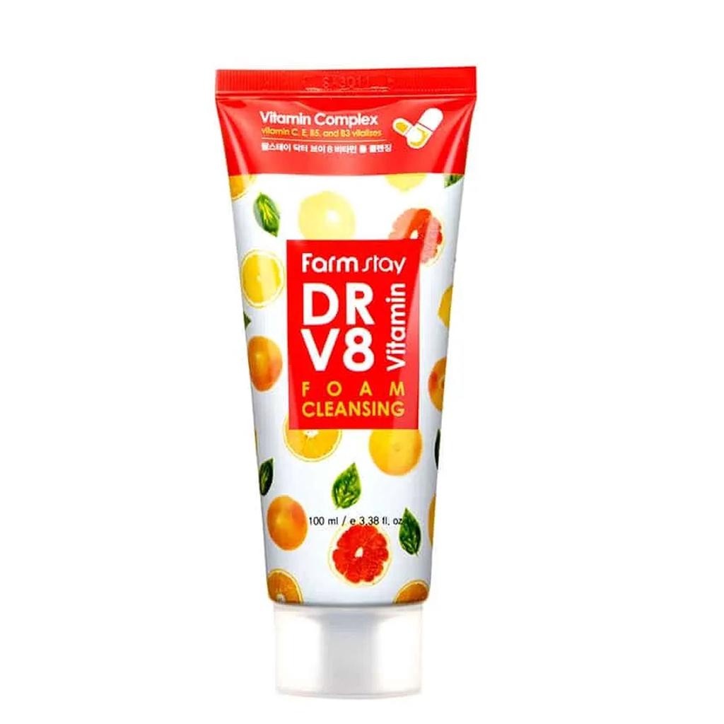 Farmstay Dr.v8 Vitamin Foam Cleansing
