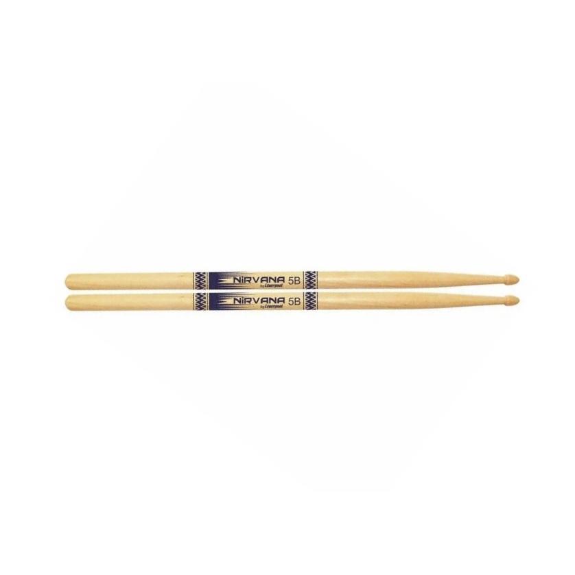 Par Baquetas Liverpool Nirvana 5B Para Bateria Ecobio Par Ni 5BM