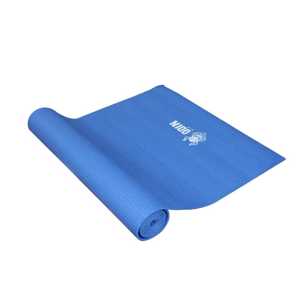 Kit Tapete Ioga Pvc E 2 Blocos Yoga Eva Tijolo Par Odin Fit
