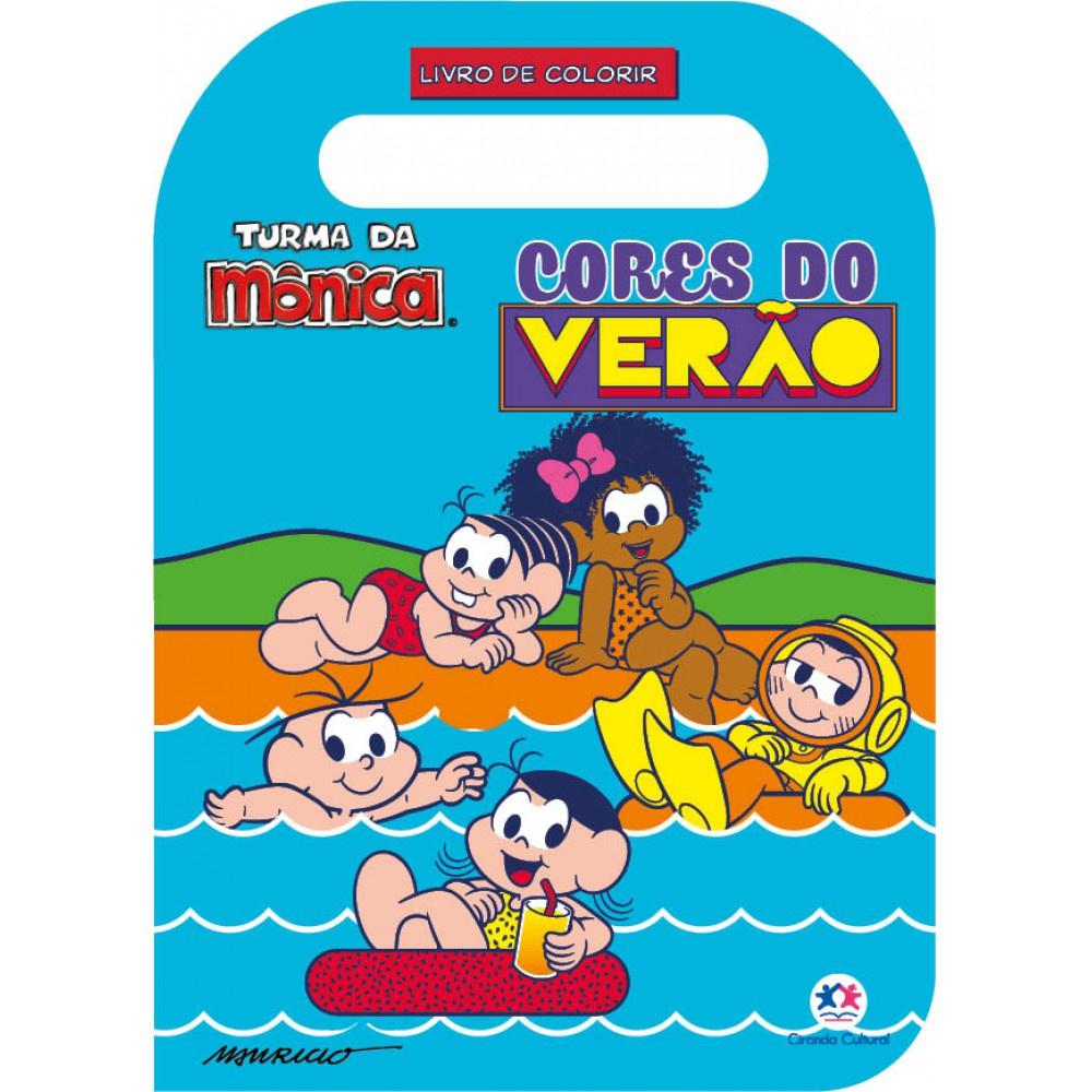 Livro Infantil - Turma Da Mônica - Cores Do Verão Ciranda Cultural