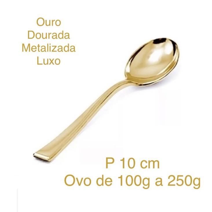 8 60 Colher Para Ovo De Páscoa Ouro Dourada Metalizada 10 Cm 13 Cm Ou 17 Cm//
