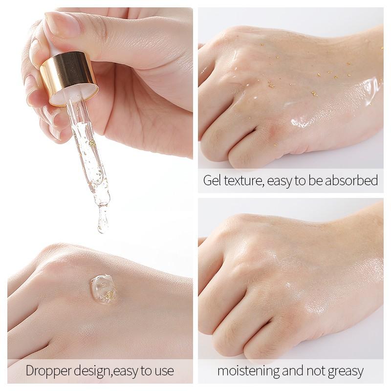 Laikou 24k Gold Snail Face Serum Essence Anti-aging Remove Wrinkle Whitening Skin Care Repairing 30ml Lifting Firming