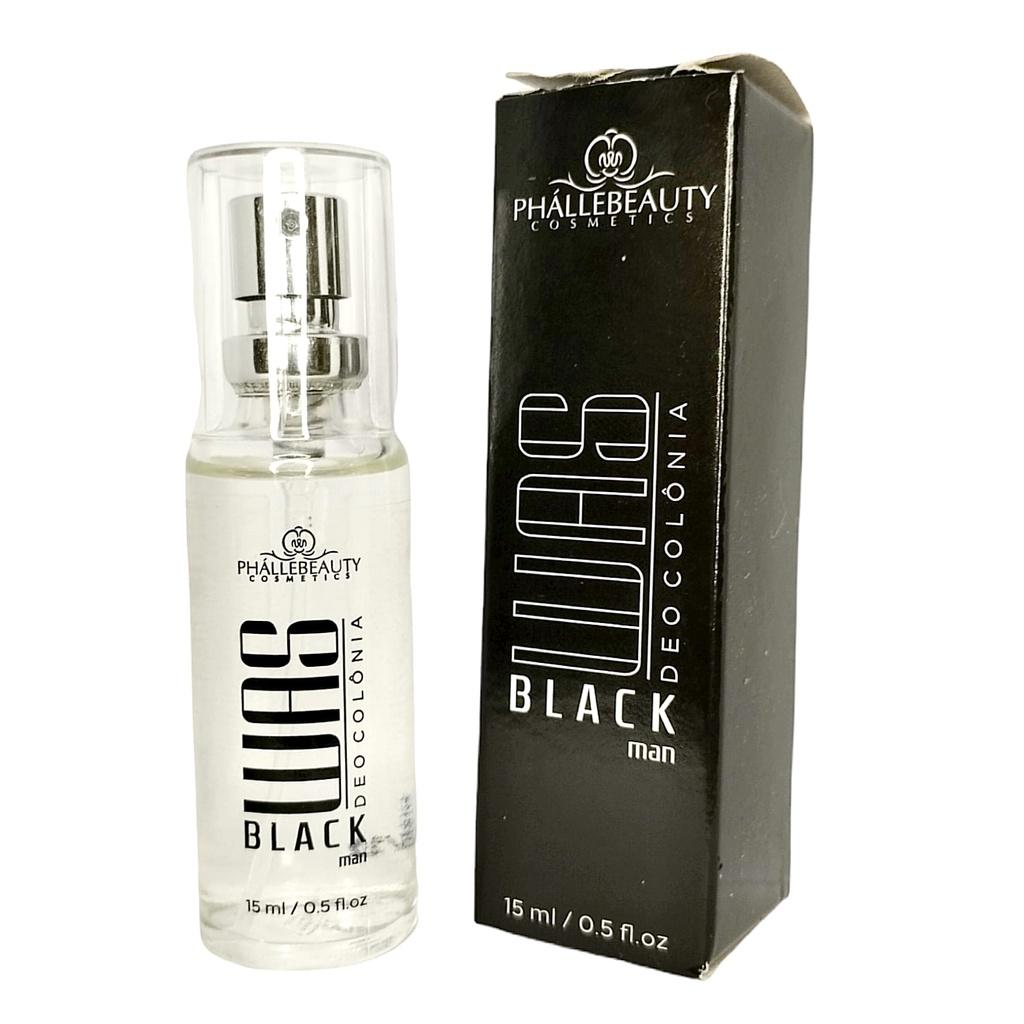 Deo Colônia Masculina Was Black Man 15ml Phállebeauty