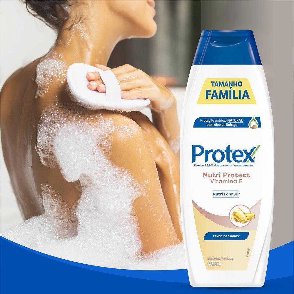 Sabonete Líquido Antibacteriano Protex Nutri Protect Vitamina E 650ml