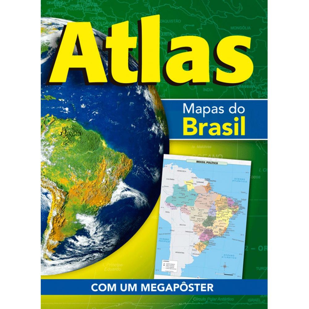 Livro - Atlas - Mapas Do Brasil - Ciranda Cultural