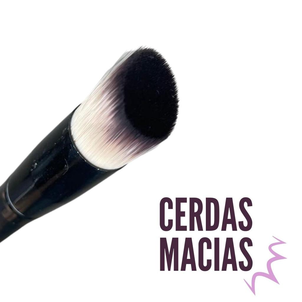 Pincel Maquiagem Chanfrado Bonly Lee Profissional Macio