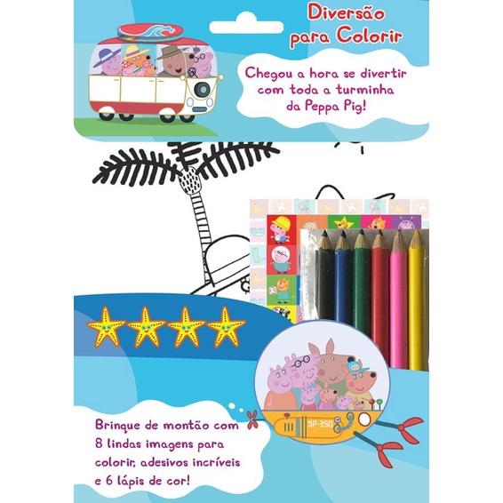 Peppa Pig - Diversão Para Colorir