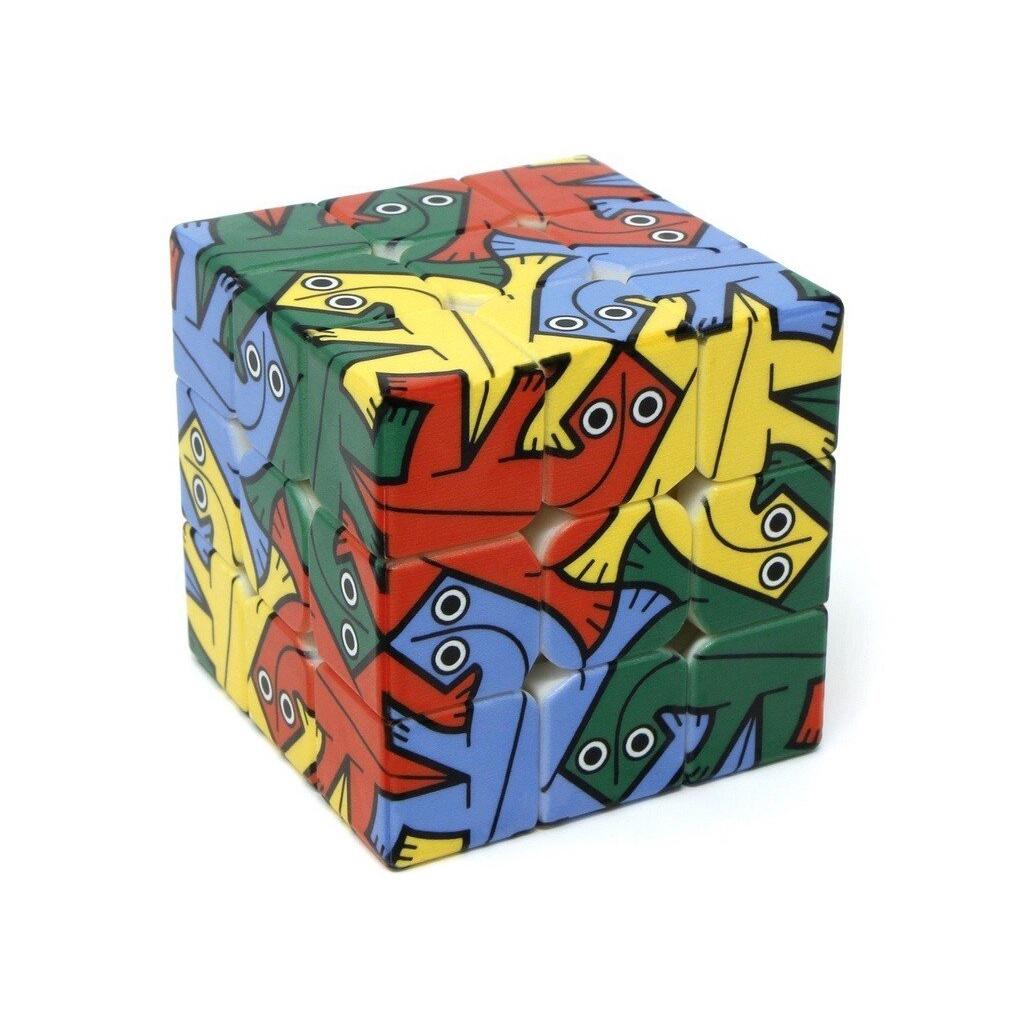 Cubo Mágico 3x3 Personalizado Vinci Cube Lizard Lagartixa Cuber Brasil