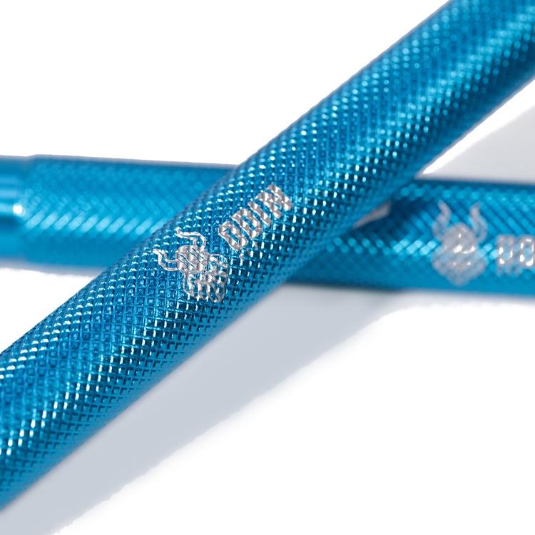 Corda De Pular Speed Rope Azul Em Alumínio Cabo Ajustável - Odin Fit
