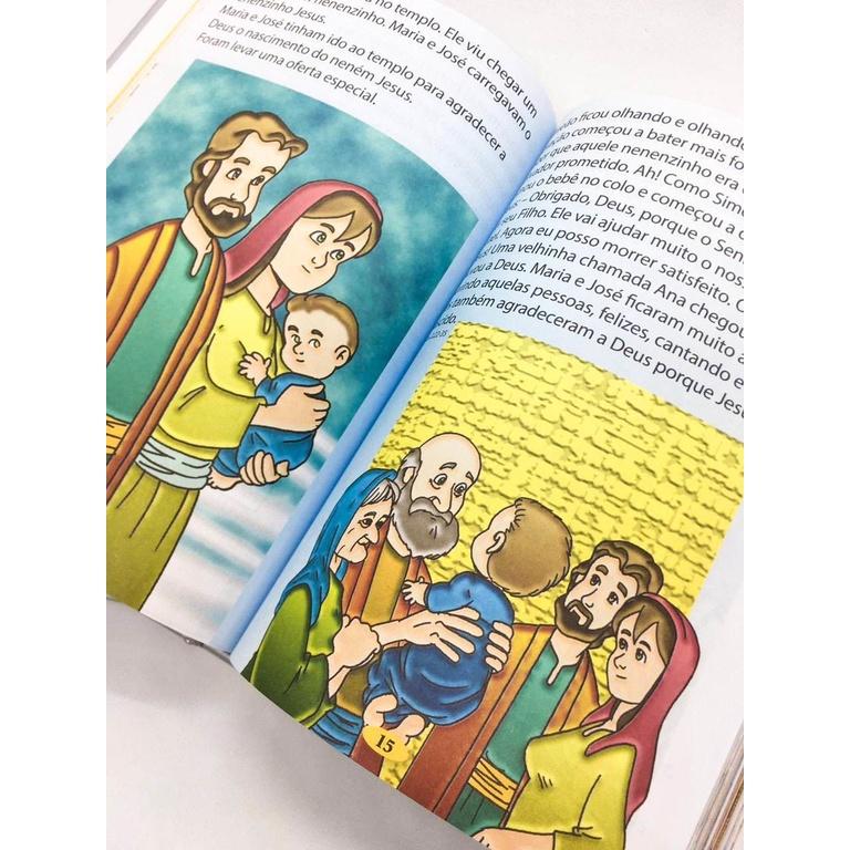 Bíblia Ilustrada Infantil Capa Dura