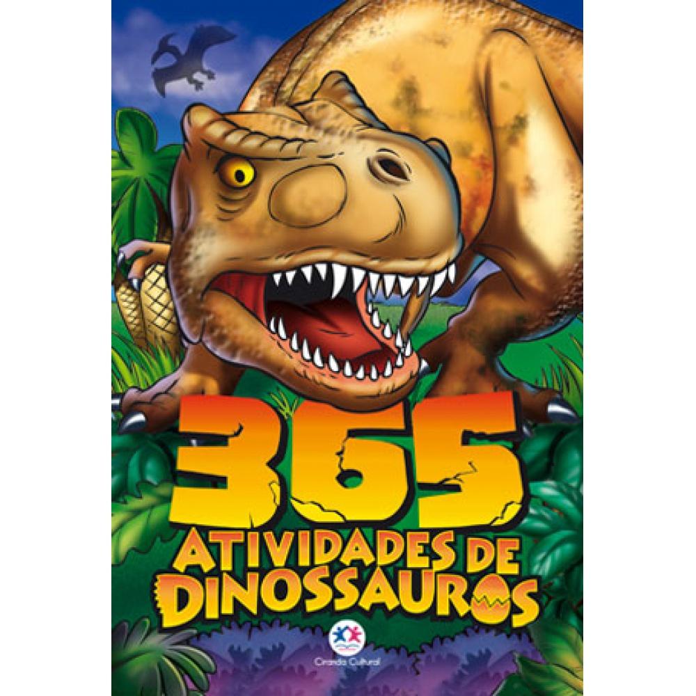 Livro - 365 Atividades De Dinossauros - Capa Comum - Ciranda Cultural