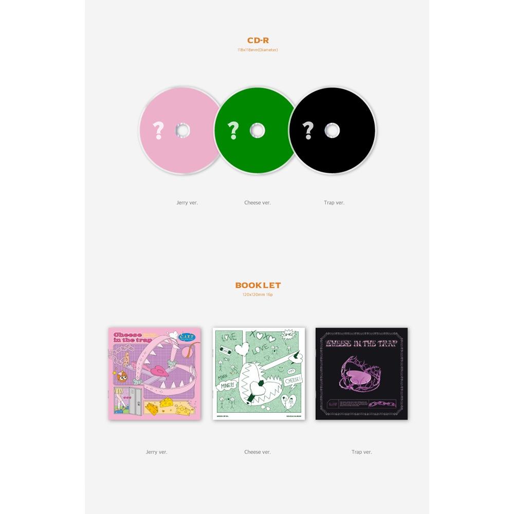 Mamamoo Moon Byul-álbum Solteiro Coquilha C.i.t.t (queijo No Trap)