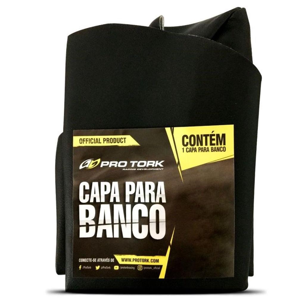 Capa De Banco Da Moto Honda Titan 150 PRO Tork Preto
