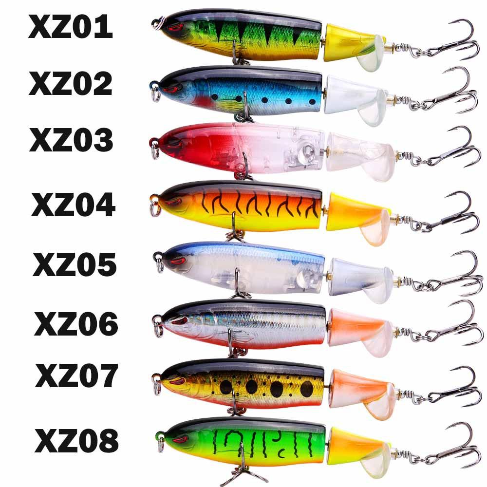 Sougayilang 1pcs Popper Isca De Pesca Lápis Topwater Isca Artificial Rígido Iscas Enfrentar