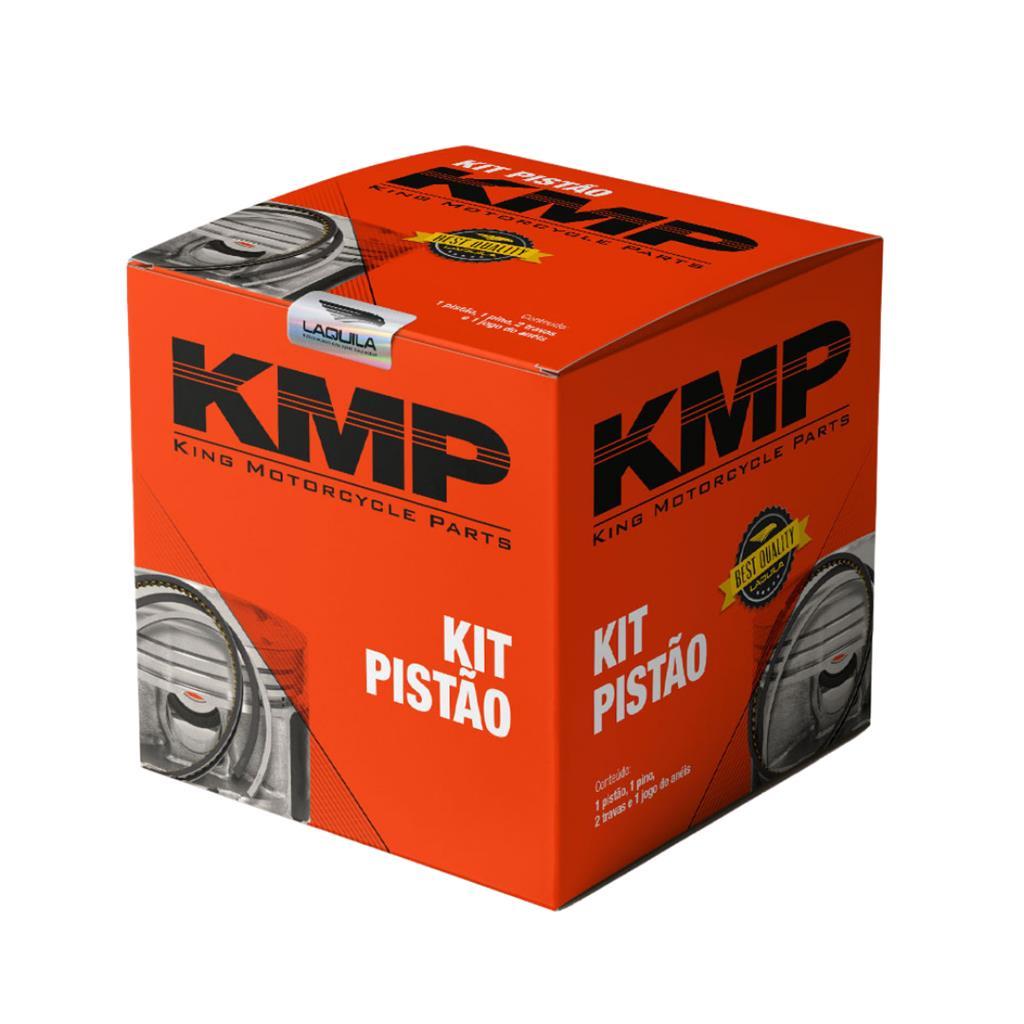 Pistao Kit C/anel Kmp Moto Honda Cg/bros 160 4mm