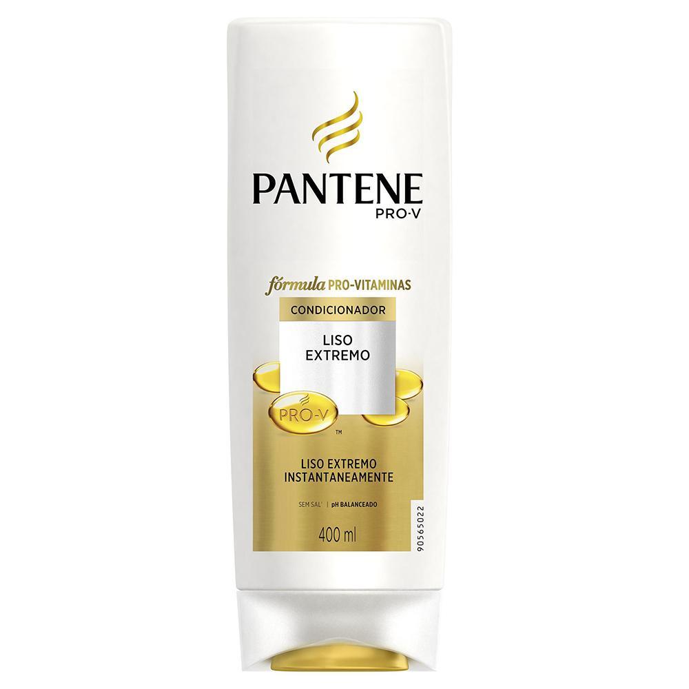 Kit C/Shampoo + Condicionador Pantene Liso Extremo 400 Ml