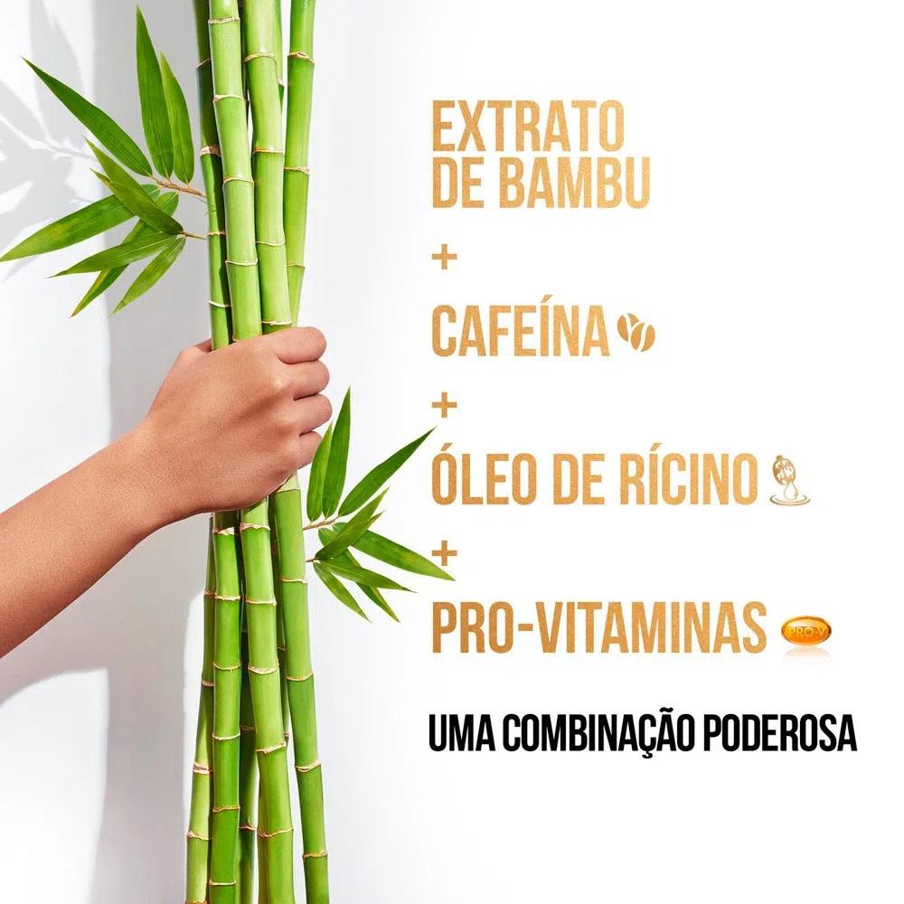 Condicionador Pantene Bambu Nutre Cresce Pro-v Com Óleo De Rícino E Cafeína 150ml