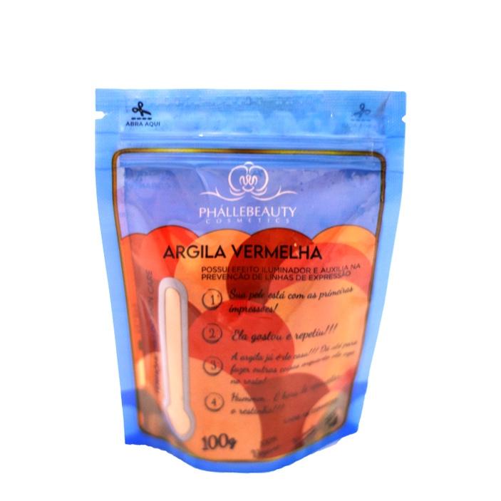 Argilas 100g Phállebeauty Para Uma Pele Equilibrada E Livre De Impurezas