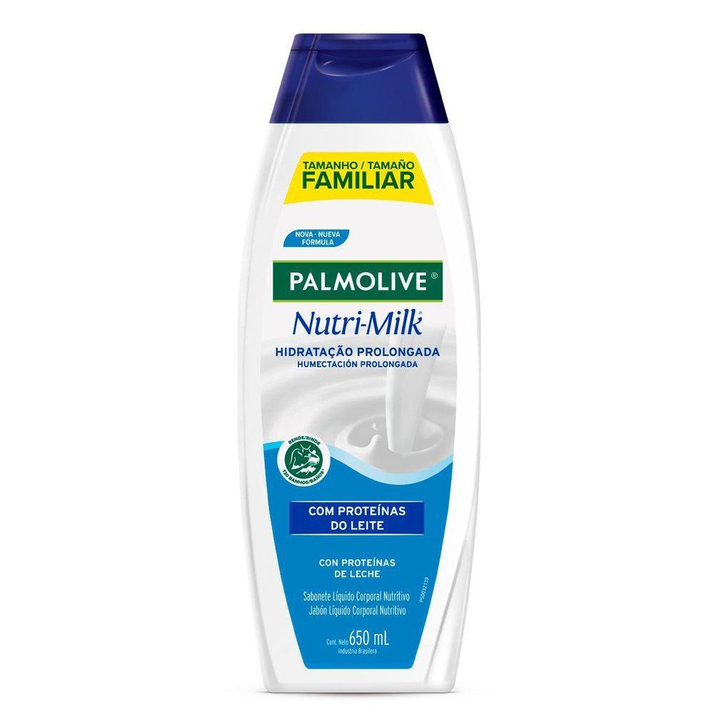 Sabonete Líquido Para Corpo Palmolive Nutri-milk Hidratação Prolongada 650ml