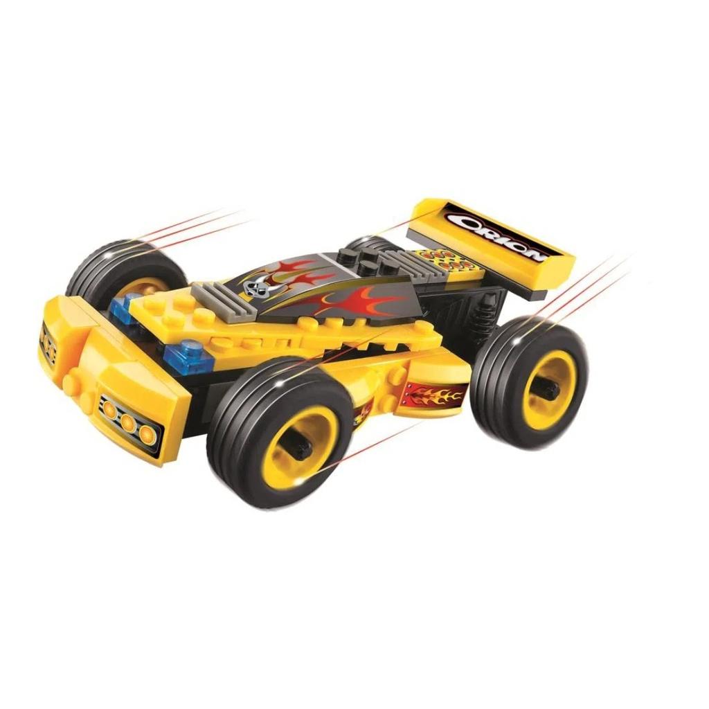 Carrinho De Brinquedo Blocos De Montar Corrida Maluca Sem Limites 59 Peças - 0623.2