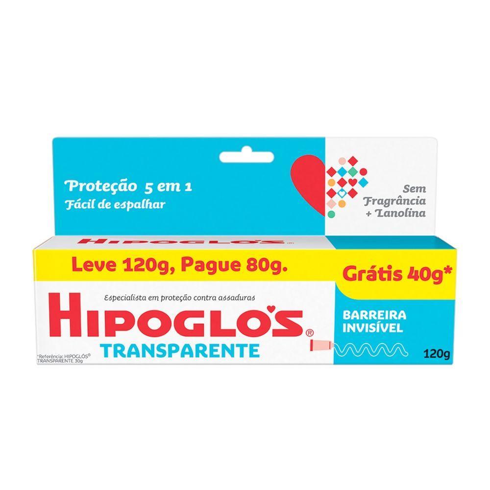 Kit Com 2 Cremes Preventivo Contra Assaduras Hipoglós Transparente 120g