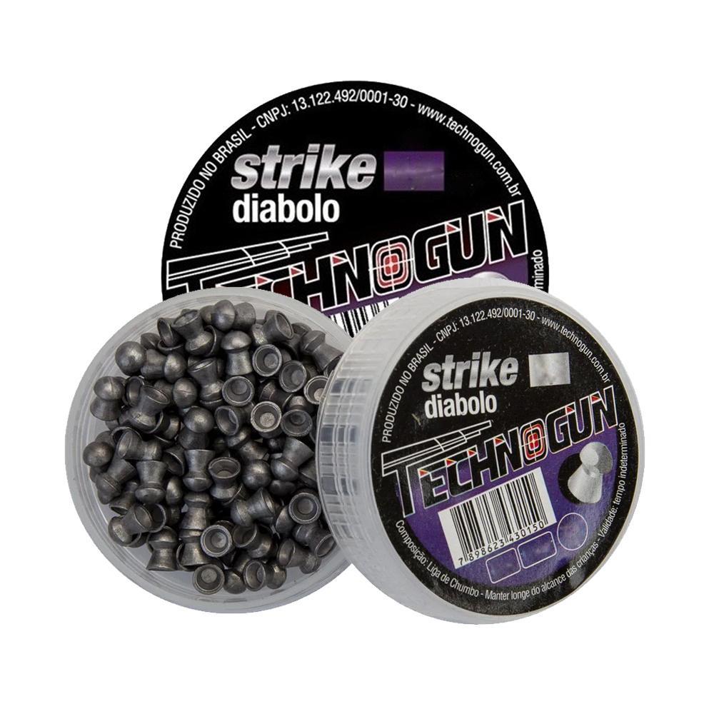 2 Latas De Chumbinho Strike Diabolô 5.5mm 250 Unidades Technogun