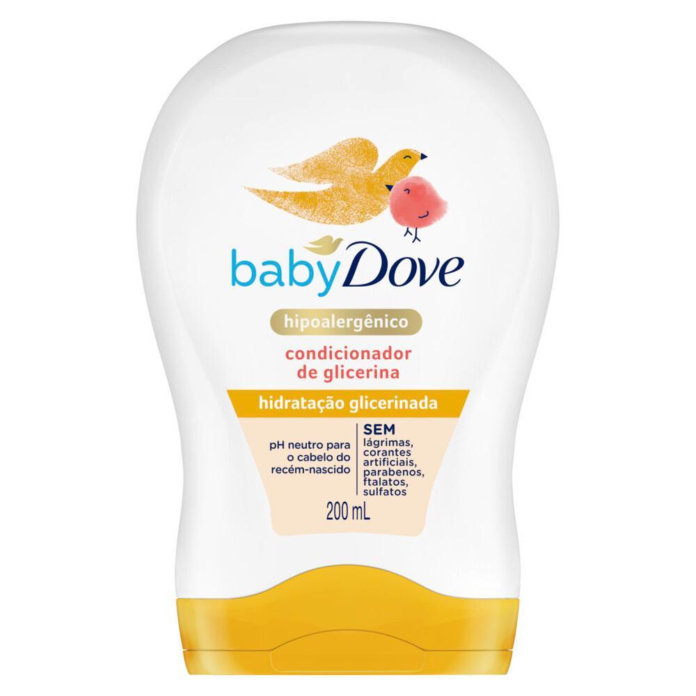Condicionador Baby Dove Hidratação Glicerinada Com 200ml