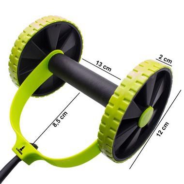 Revoflex Abdominal Rodinha Com Elasticos Revoflex Xtreme Exercícios Abdômen