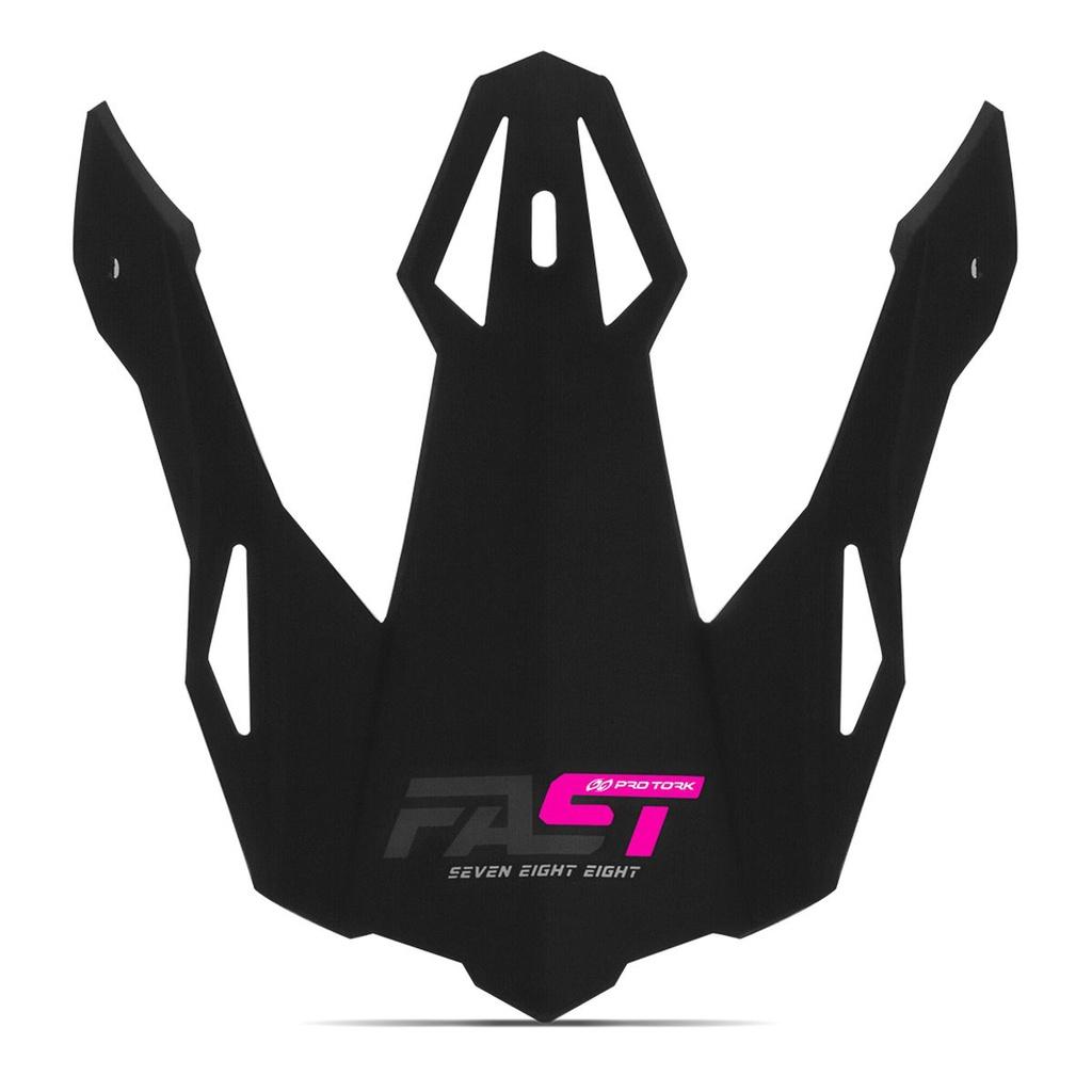 Aba Pala De Capacete Motocross Fast 788 Solid Proteção PRO Tork Modelo Original