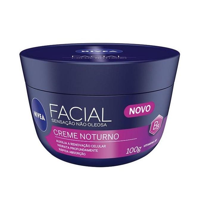 Kit Creme Facial Sensação Não Oleosa Antissinais + Noturno 100g Nivea - 2 Itens