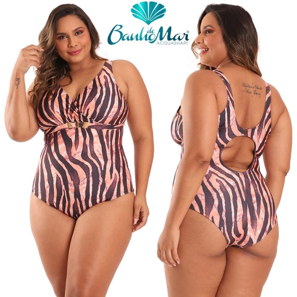Maio Banho De Mar PLUS Size Forte Compressao Ref