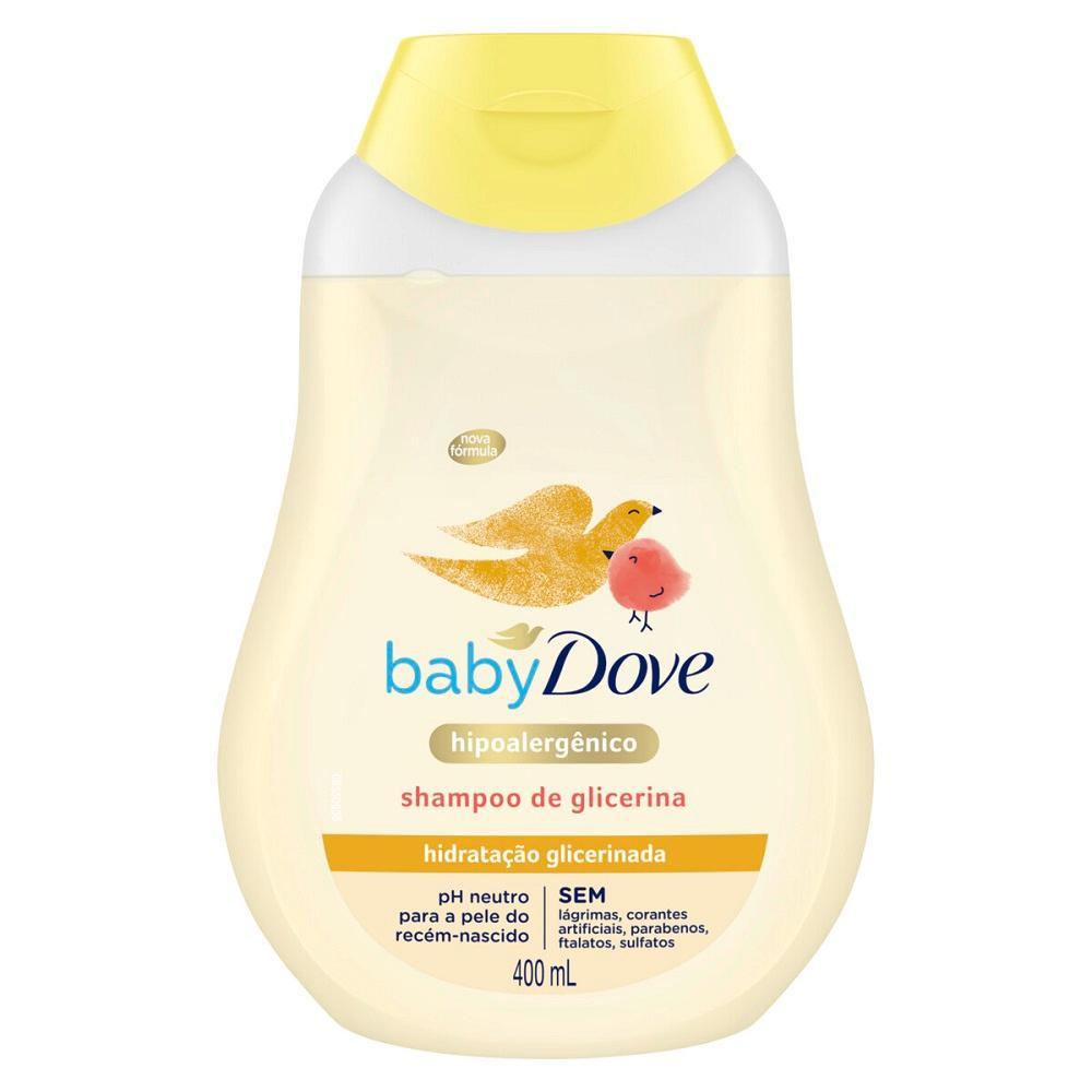 Shampoo De Glicerina Baby Dove Hidratação Glicerinada 400ml