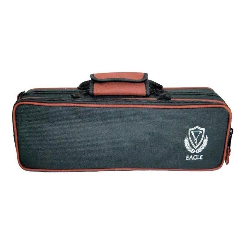 Flauta Transversal Eagle Fl03s Fl03 Em Do Com Case Prateada