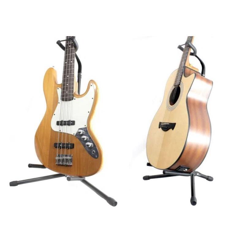 Suporte De Chão Para Violão Guitarra Baixo Viola Instrumentos Musicais