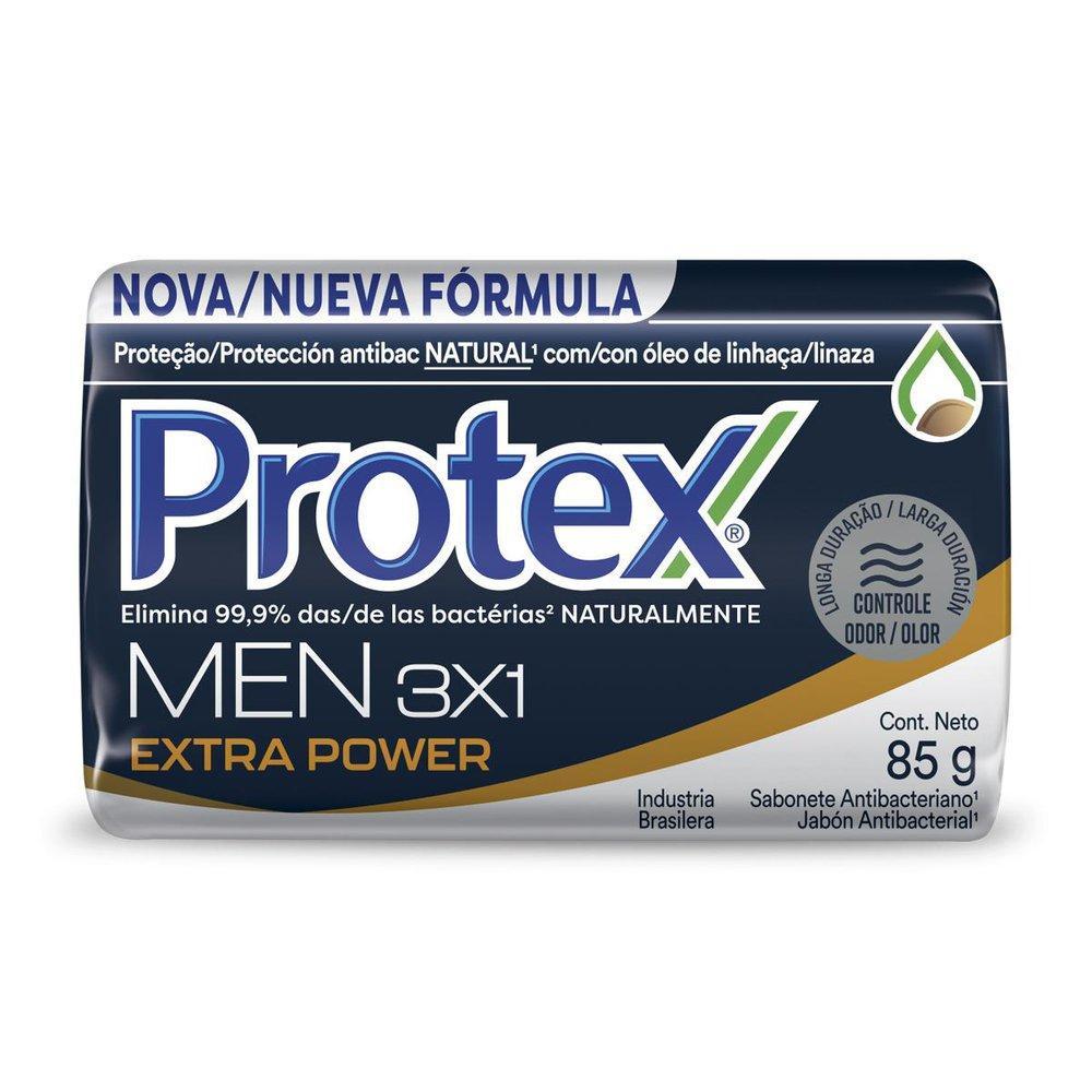 Sabonete Em Barra Protex Men 3 Em 1 85g