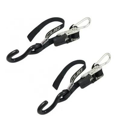 Esticador Scud 25 Mm Para Amarração De Moto Com Catraca E Mosquetão
